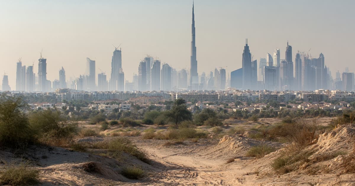 Dubai skyline representing Gulf AI transformation and business innovation